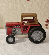Vintage Diecast ERTL Massey Ferguson 595  Single Wheel Tractor Spare or Repair