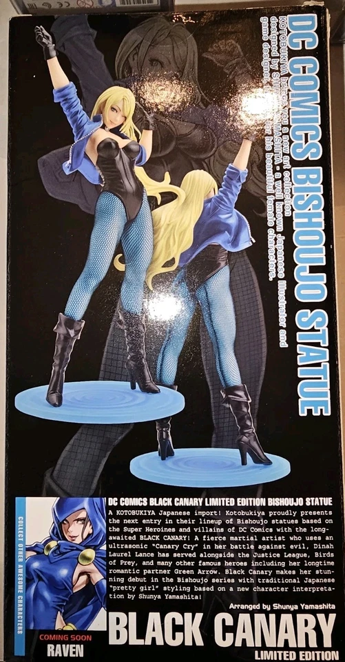 Kotobukiya DC Bishoujo черная канарейка ограниченный выпуск синяя версия - Изображение 3 из 3