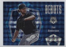 2021 Panini Mosaic Debuts Reactive Blue Mosaic Prizm /99 Ian Anderson #PD7 d4v