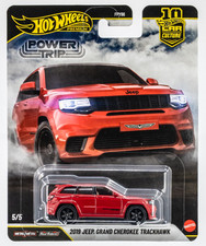 2026 Hot Wheels Car Culture Power Trip 5 2019 Jeep  Grand Cherokee RED  FSC