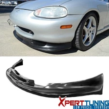 Fits 99-00 Mazda Miata MX-5 GV Style Front Bumper Lip PU Lower Spoiler Splitter