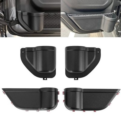 SUNPIE Front&Rear Door Storage Box for 18-26 Jeep Wrangler JLJLU 4XEGladiator JT