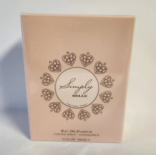 Simply Belle Eau De Parfum 3.4 fl oz 100 ml Natural Spray New In Sealed Box