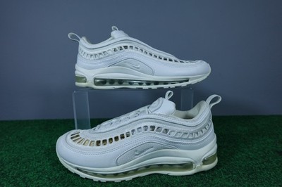 Nike Air Max 97 Ultra Shoes Mens Size 8.5 White AO2326-100 Cut Out Mesh Sneaker