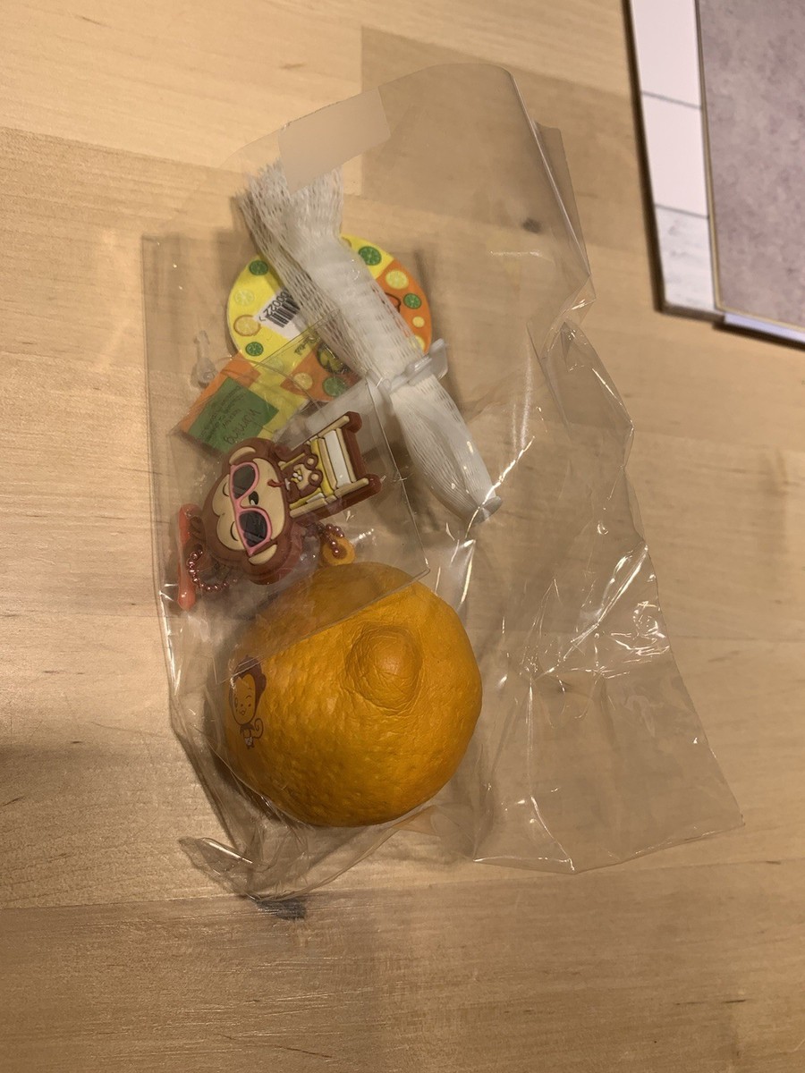 RARE puni Maru Squishy Mini Orange Cell Phone Jack | eBay