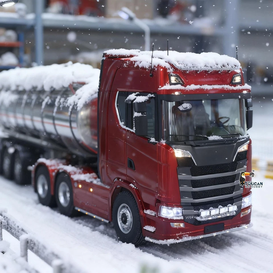 KABOLITE 1/14 Scania 770S 100 RC Tractor Truck 6x6 Car 2Speed Differential Lock - Image 3 of 4