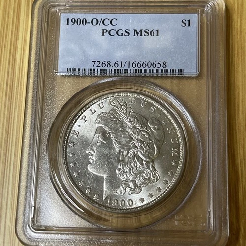 1900-O/CC Morgan Silver Dollar $1 PCGS MS61