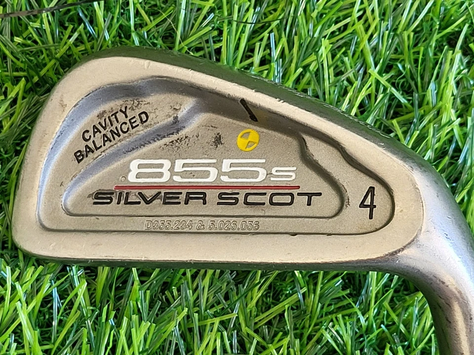Tommy Armour 855s Silver Scot 4 hierro/derecho/acero rígido escalón ~37,5" - bonito Foto 2 de 4