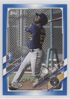2021 Topps Pro Debut Blue 143/150 Zavier Warren #PD-55 00gy
