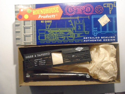 KIT ROUNDHOUSE HO Nº 1005 carro de ganado gorre & dafetid, como nuevo, caja original 5-199-5 | Zustand: Used