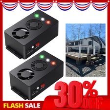 Ultrasonic Rodent Repeller 2-Pack, Battery for Car Engine, Garage, Attic, Indoor