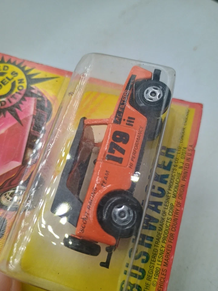 Matchbox Superfast MB18 Field Car Bushwacker Lesney England Blister Pack - Image 3 of 4