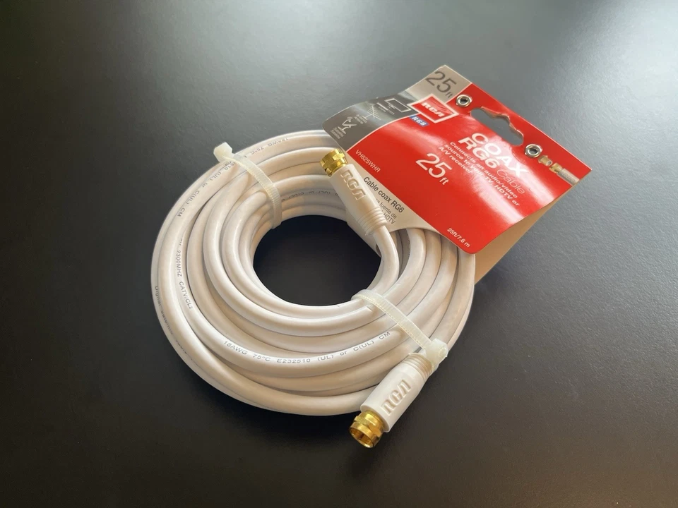 RCA Coaxial Cable, 25’ - Image 3 of 3