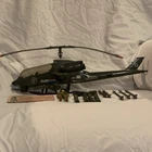 Vintage 1983 GI Joe Dragonfly Helicopter XH1 with Wild Bill figure