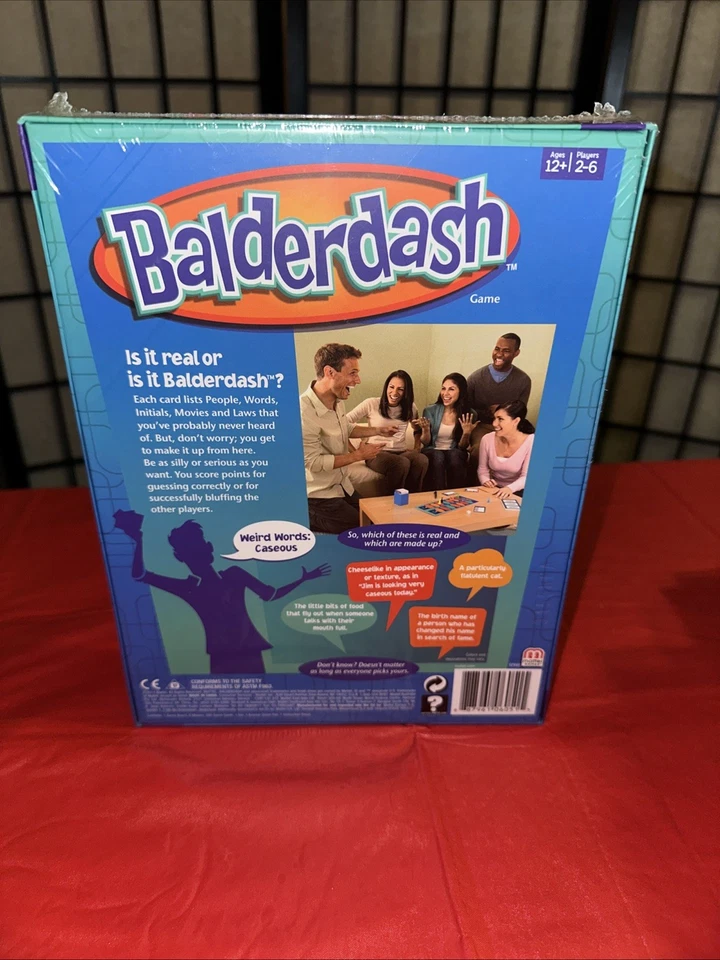 Balderdash The Game of Twisting Truths Juego de Mesa 2014 Nuevo Sellado de Fábrica Foto 3 de 4