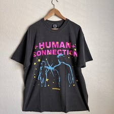 NWOT Ransom Human Connection Washed Black Made In USA Size XL
