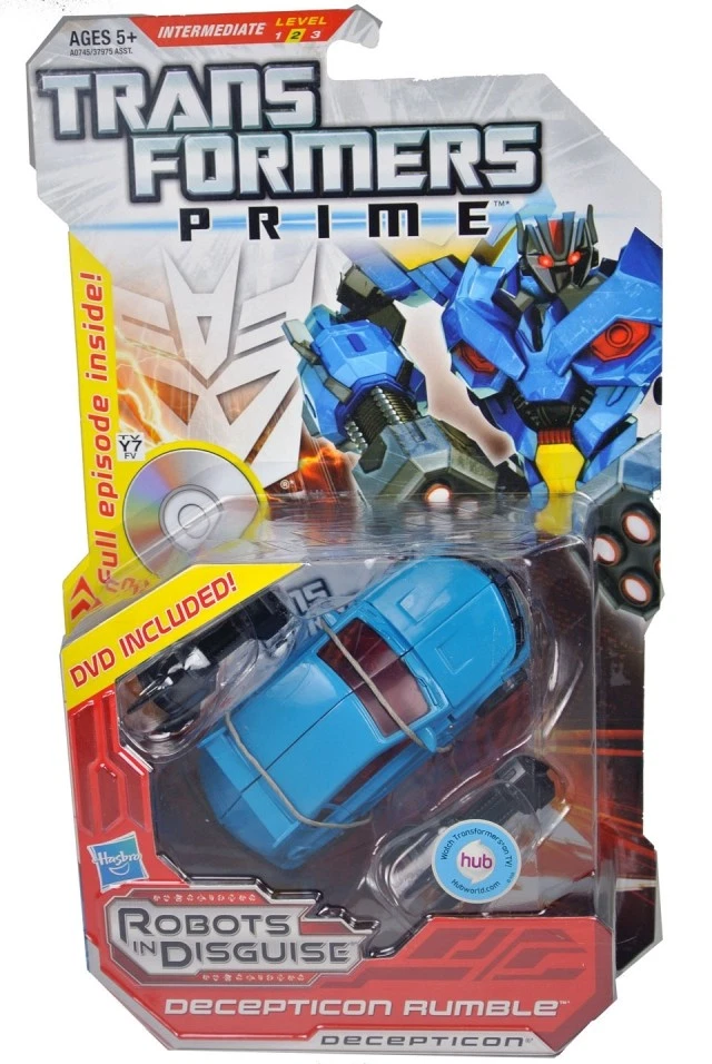 Rumble Deluxe Class | Transformers Prime Robots in Disguise - Image 2 of 4