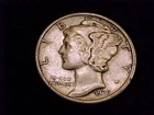 1939-S  Mercury Dime, Very Fine in Grade