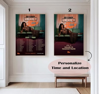Phabo & Lekan Ari Lennox's 'Vacancy Tour' 2026 Poster
