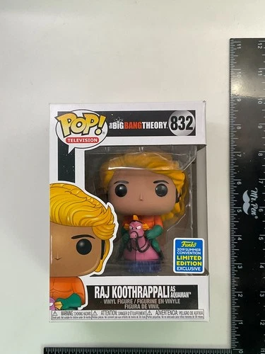 Funko Pop! TV: Raj Koothrappali as Aquaman #832 - 2019 Summer Convention G4