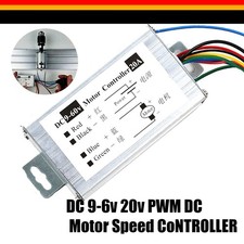PWM Motor Drehzahlregler Reversible Schalter Controller DC12V 24V 36V 9-60V. 20A