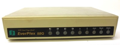 EVERPLEX 8BQ B/W DUAL PAGE QUAD EP100/E, EP100E, 8 CAMERA INPUTS