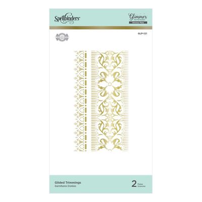 Spellbinders Glimmer Heißfolienstempel - Vergoldete Besätze
