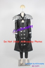 Final Fantasy VII Sephiroth Cosplay Costume acgcosplay faux leather made