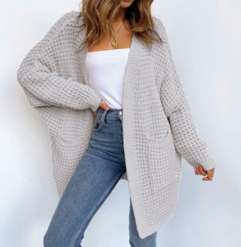 Womens Hollow Sweaters Casual Knit 