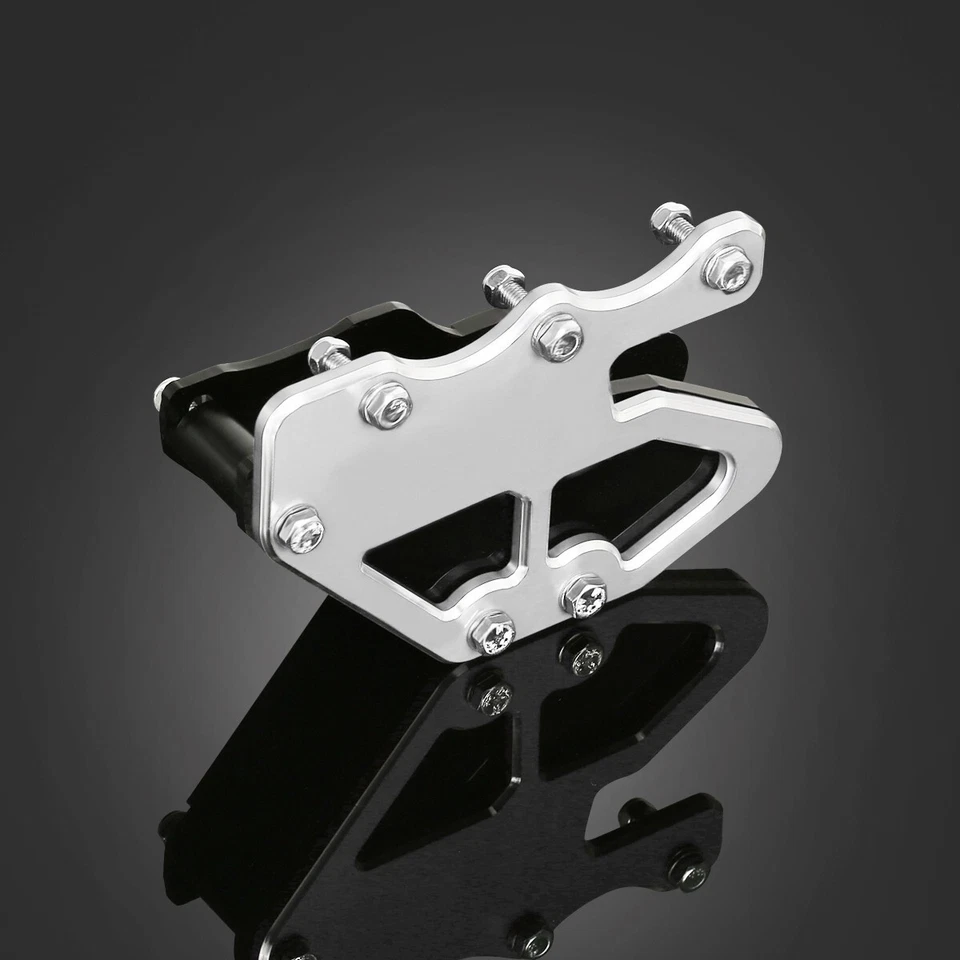 US 3D CNC SILVER Chain Guard Guide Cover For Kawasaki KLX300 KLX300R KLX300SM - Image 4 of 4