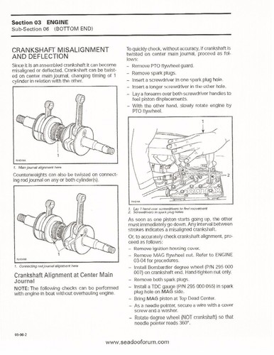 Sea-Doo Service Shop Manual 1997 Sportster & Explorer - Picture 8 of 9