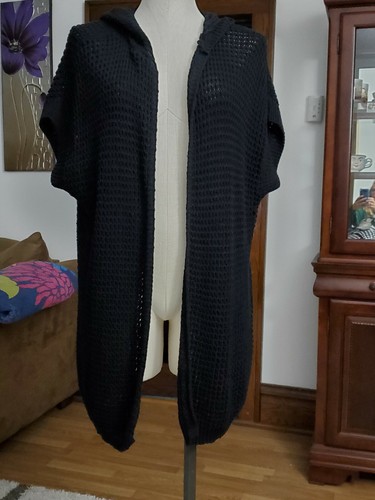 Batwing Hooded Cardigan Size S NWT 