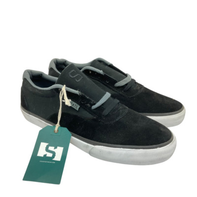 State Men's Low-Cut Madison Skate Sneakers FTWST10602 Black Size 9.5M