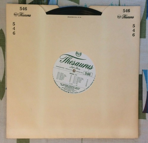 RCA Thesaurus 12" Radio Jingles Shoes Lumber Sheathing Siding Plywood VG+ - Picture 3 of 3