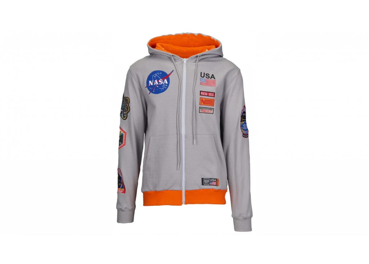 Hudson NASA Space Big Patch Jacket joggers and T shirt set 3XL