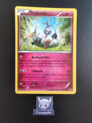 Carte Pokémon Trousselin 48/108 Rare XY6 Ciel Rugissant Bloc XY - Photo 1/1