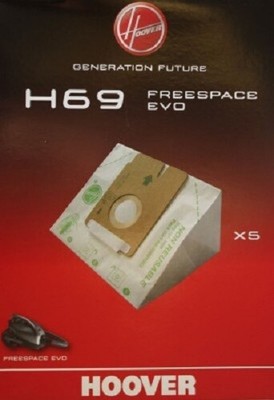 Hoover Staubsaugerbeutel H69 Freespace Evo H 69 Orig.