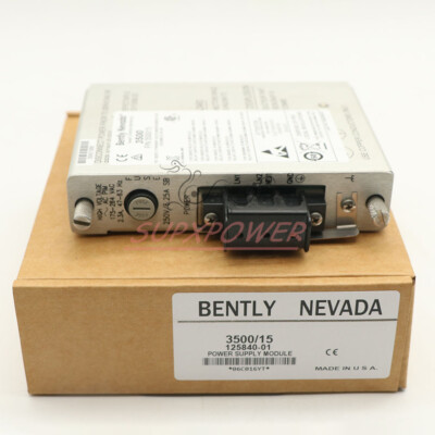 1PCS NEW Bently Nevada 3500/15 Power Supply I/O Module P/N 125840-01 /RS