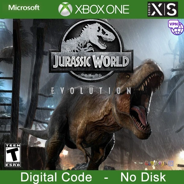 Jurassic World Evolution Xbox One, X|S Key â˜‘Argentina Region â˜‘VPN WW â˜‘No  Disc | eBay