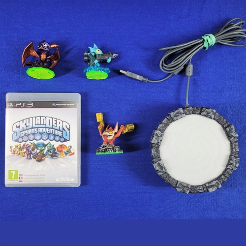 ps3 SKYLANDERS SPYRO'S ADVENTURE STARTER PACK With Figures & Portal REGION FREE