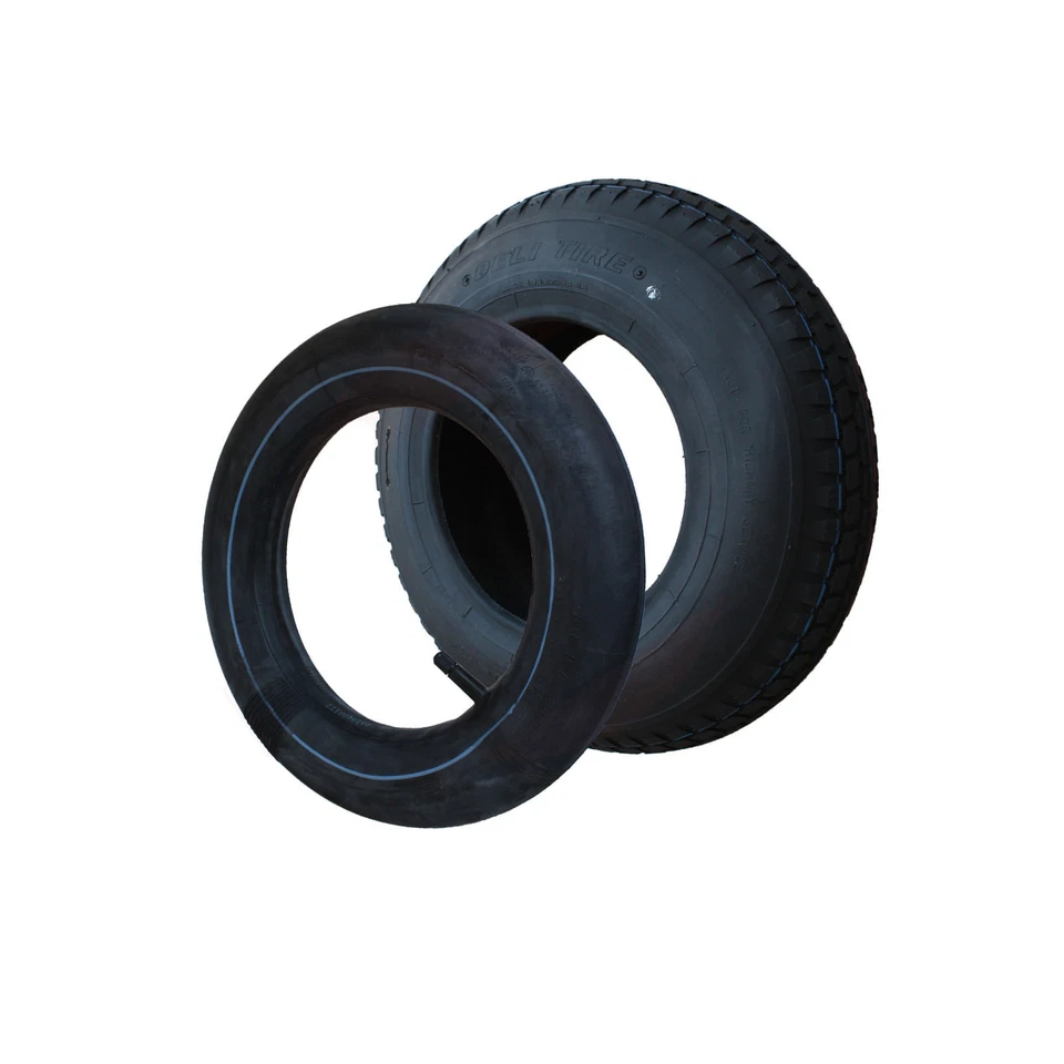 SET Decke/ Reifen + Schlauch 4.80/4.00-8 TK 305 kg Schubkarre Schubkarrenrad