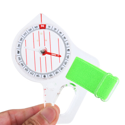 1pc Outdoor Professional Thumb Compass Elite Competition Orienteering Compass-SU