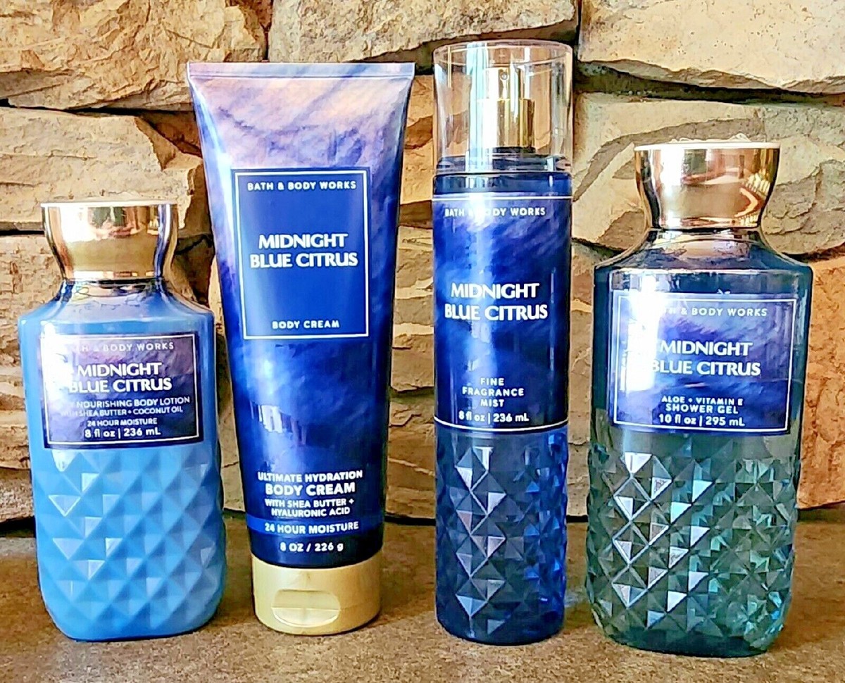 MIDNIGHT BLUE CITRUS Bath Body Works YOUR CHOICE OF ITEMS~FREE