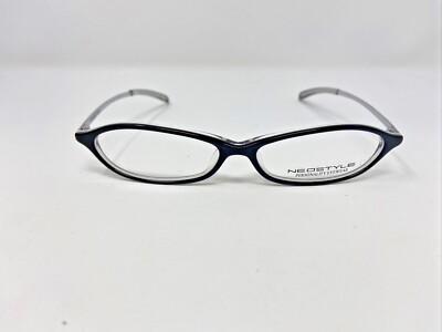 NEOSTYLE Eyeglasses Frames COLLEGE 321 789 51-13-15135 Black/Silver VG00