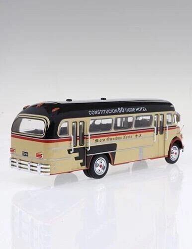 Mercedes Benz LO 1112/4 Bus Linea Line 60 1969 Argentina Rare Diecast 1:43 + Mag - Image 4 of 4