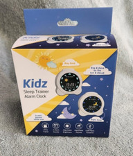  30 MSRP Kids Sleep Trainer Alarm Clock nightlight wake up adjustable sounds