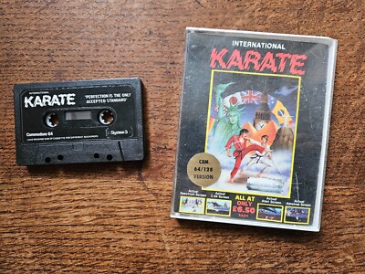 Commodore 64 C64 - IK+ INTERNATIONAL KARATE PLUS #RG3 BXD