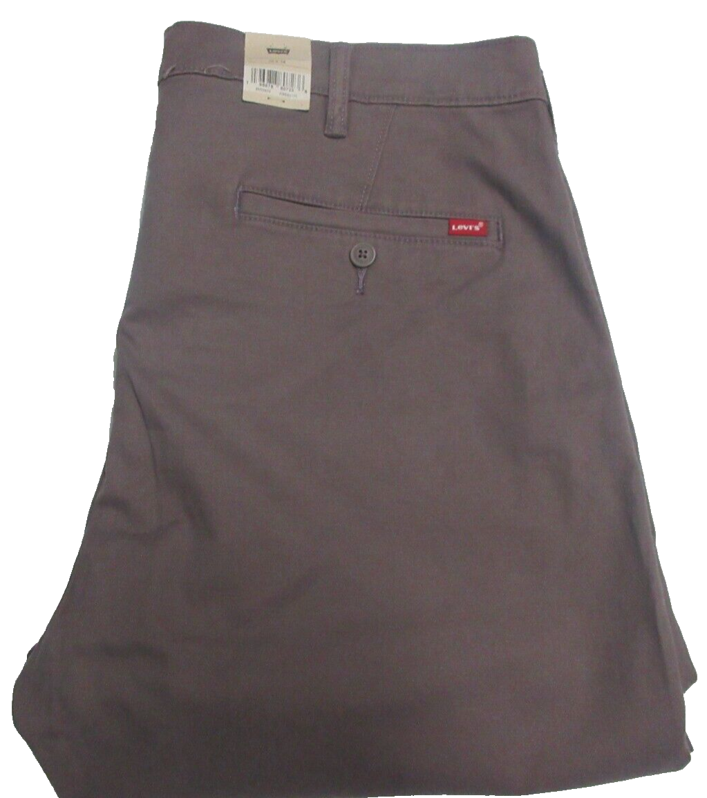 Levi's Men's XX Chino Standard Taper Fit Stretch Purple Pants Size 38/34