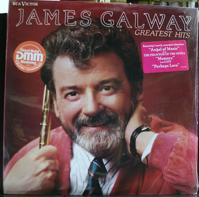 VINYL RECORD JAMES GALWAY GREATEST HITS 2 HYPE STICKERS NEW SEALED 7778-1RC 