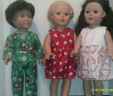 18"Doll Clothes made to fit A Girl My Life Generation-etc- Lot 0f 3-Holiday B18